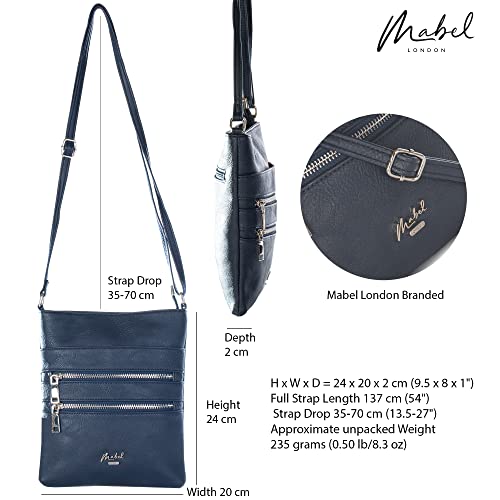 Mabel London Women’s Small Cross Body Messenger Bag