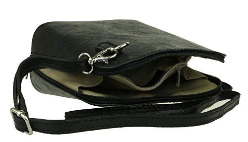 Genuine Italian Leather Cross Body Shoulder Bag
