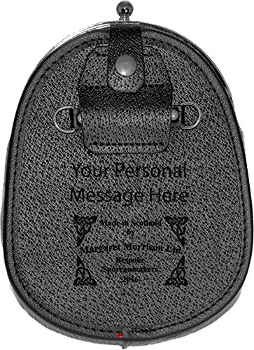 Scottish Clan Studded Targe Handbag with Tassels