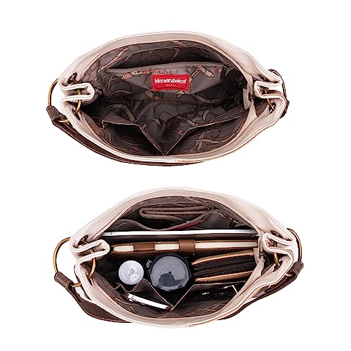Montana West Designer Hobo Handbag - Crossbody, Large