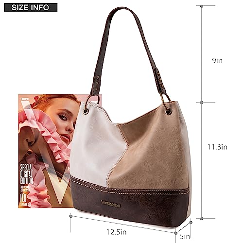 Montana West Designer Hobo Handbag - Crossbody, Large