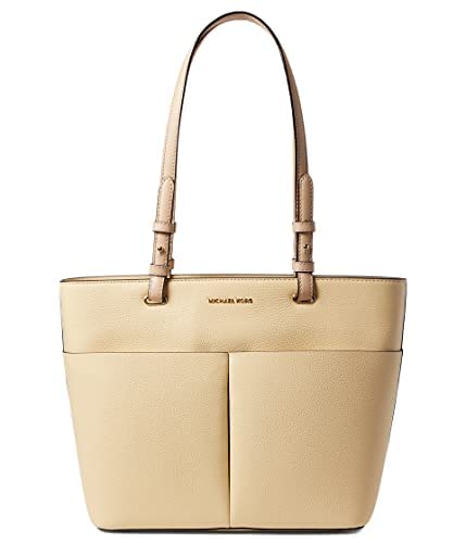 Michael Kors Top Zip Pocket Tote - Buttermilk