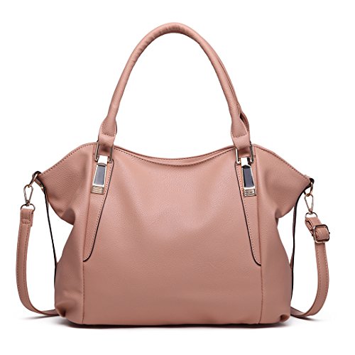Miss Lulu Soft PU Leather Hobo Shoulder Bag