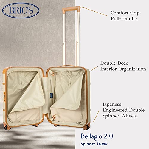 Luxurious Bellagio 21" Carry-on Trolley in Cream