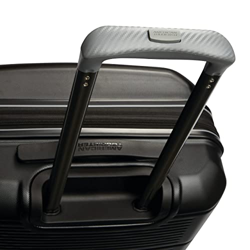 Jet Black American Tourister 3PC Hardside Luggage Spinner