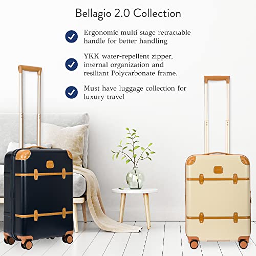 Luxurious Bellagio 21" Carry-on Trolley in Cream