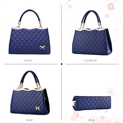 Nicole&Doris Red Diamond Lattice Designer Handbag