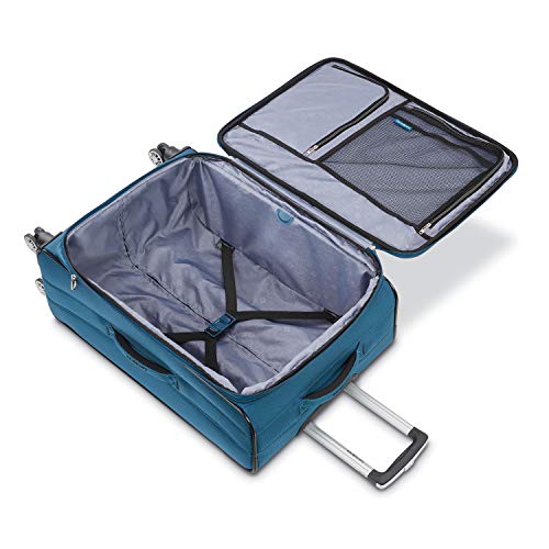 Teal Samsonite Ascella X Luggage with Spinners