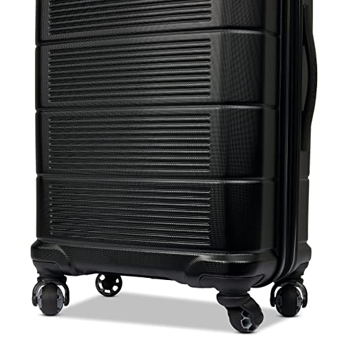 Jet Black American Tourister 3PC Hardside Luggage Spinner