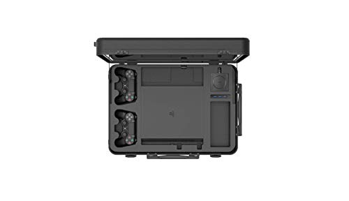 Black Designer Handbag for Playstation 4 Slim Gaming