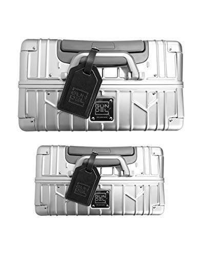 GUNDEL Aluminium Cabin Trolley Set: 2 Handgepäck Bags