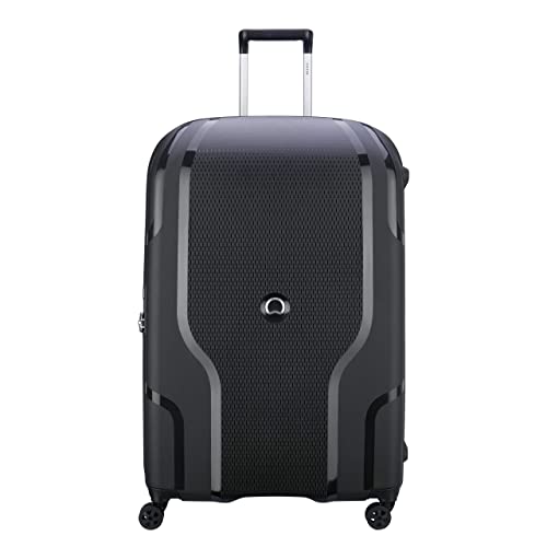 Delsey Paris Clavel Black Hardside Expandable Luggage Spinner