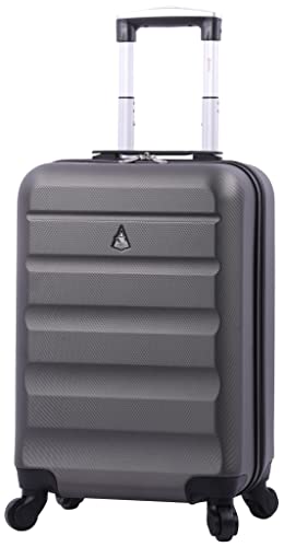 Designer Carry On Luggage Suitcase with 4 Wheels