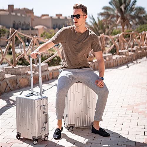 GUNDEL Aluminium Cabin Trolley Set: 2 Handgepäck Bags