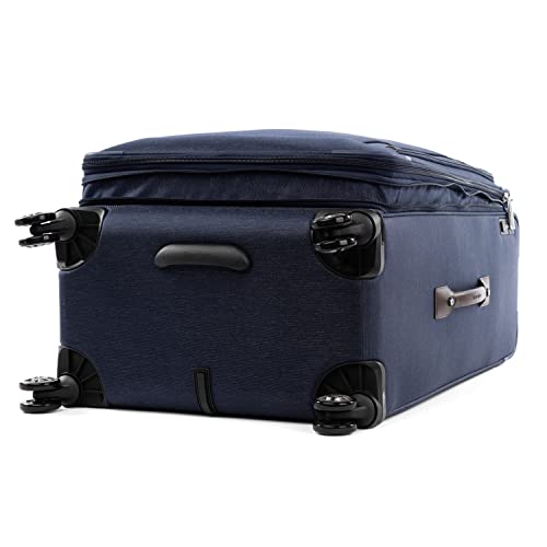 Travelpro Platinum Elite Softside Expandable Spinner Suitcase - True Navy