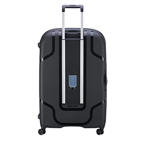 Delsey Paris Clavel Black Hardside Expandable Luggage Spinner