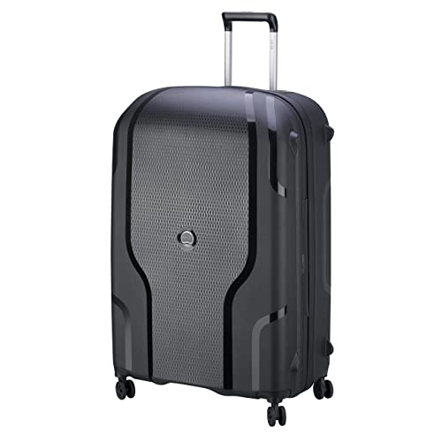 Delsey Paris Clavel Black Hardside Expandable Luggage Spinner