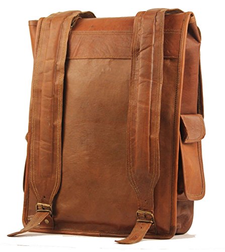 Handcrafted Leather Backpack College Travel Laptop Bag for Sale