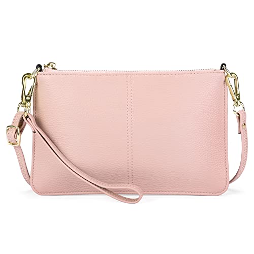 SENDENFN Damen Leder Umhängetasche, Crossbody Handtasche