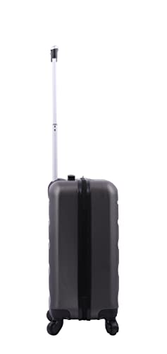 Designer Carry On Luggage Suitcase with 4 Wheels
