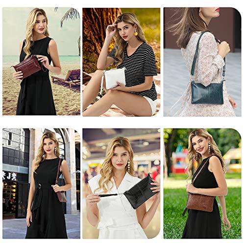 Befen Small Designer Leather Crossbody Bag for Women