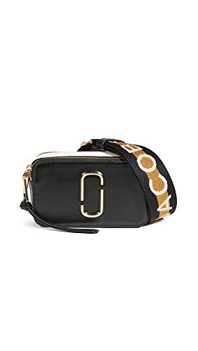 Marc Jacobs Women's Black Multi Snapshot Handbag, One Size