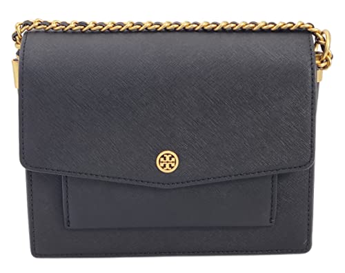 Tory Burch Robinson Black Leather Women's Crossbody