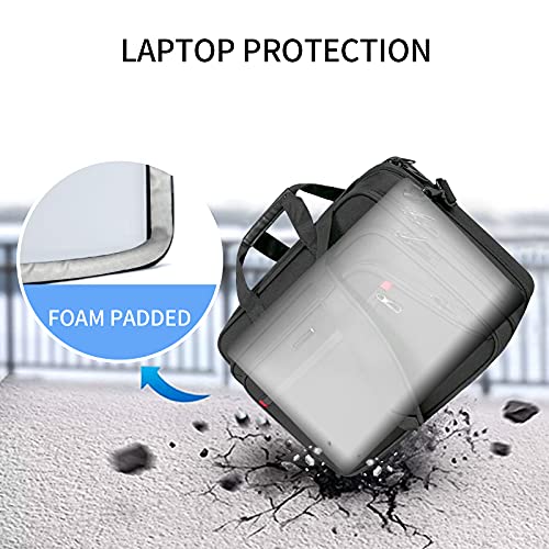 VANKEAN Laptop Briefcase for Men Women - 17.3