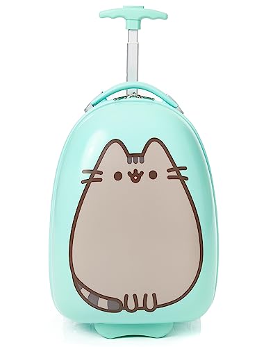 Pusheen Kids Suitcase: Mint Green Designer Cabin Bag