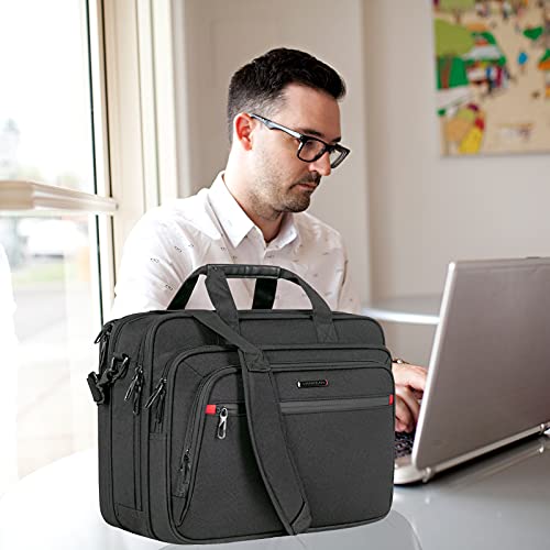 VANKEAN Laptop Briefcase for Men Women - 17.3