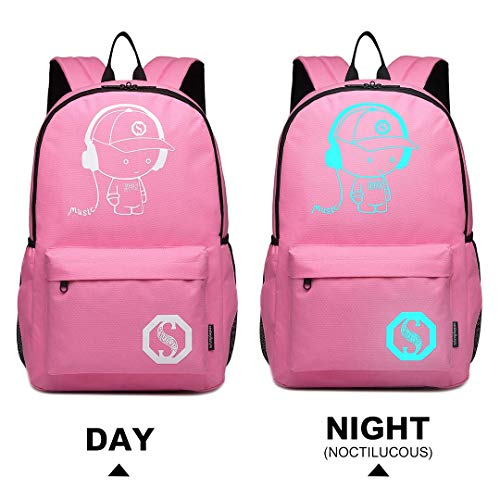 Luminous Music Kids Laptop Backpack - Designer Handbag