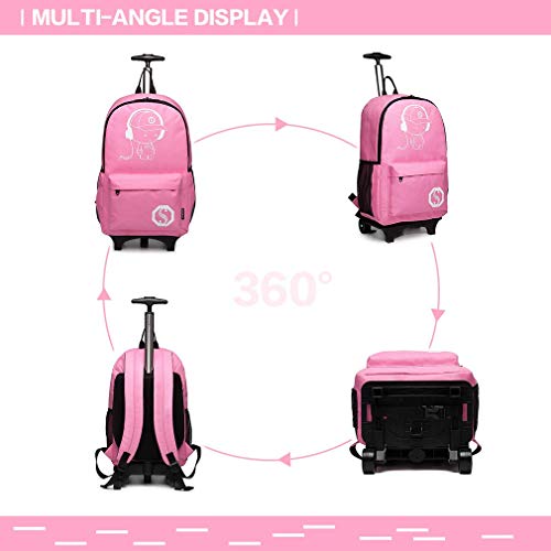 Luminous Music Kids Laptop Backpack - Designer Handbag