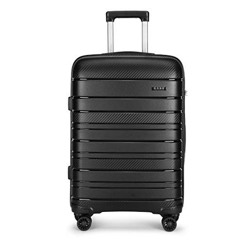 Designer Handbag: Kono Lightweight Check-in Luggage (Black)