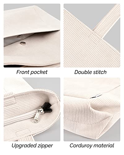 Corduroy Tote Bag: Stylish & Spacious for Women