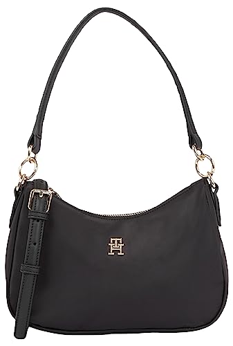 Tommy Hilfiger Poppy Shoulder Bag: Black, OS