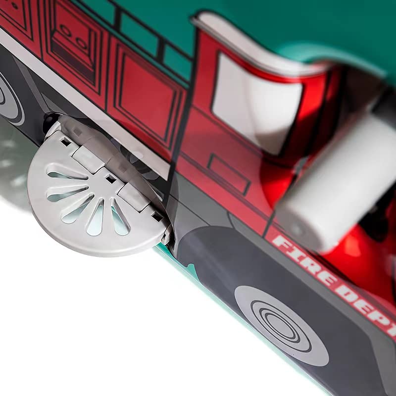 Red Firetruck Kid Ride-On Spinner Luggage for Younglings