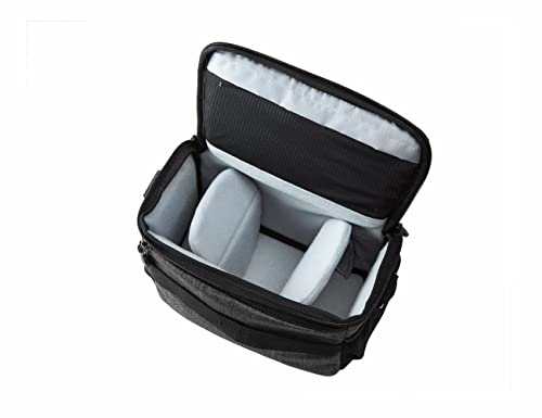 BAGSMART Camera Shoulder Bag, Grey, Anti-Shock, Waterproof