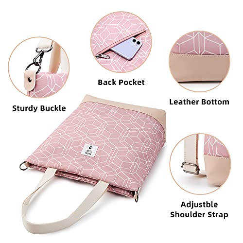 KALIDI Canvas Damen Handtasche - Pink