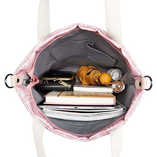 KALIDI Canvas Damen Handtasche - Pink