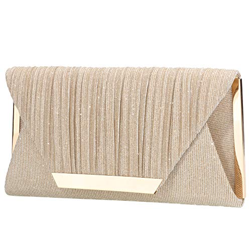 Golden Shining Designer Handbag for Women