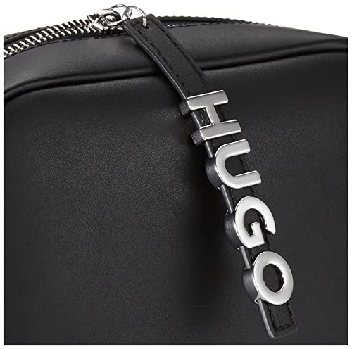 HUGO Mel Crossbody R Handbag, Black (20 cm)