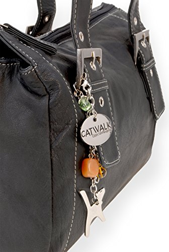 Designer Handbags - Soft Leather Top Handle/Shoulder Bag - JANE