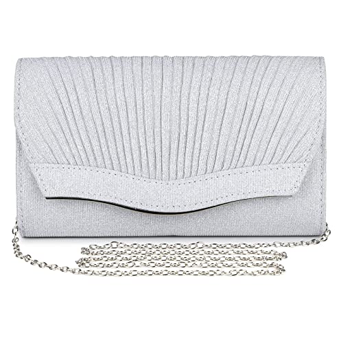 UBORSE Sparkling Evening Clutch Bag for Women's Party