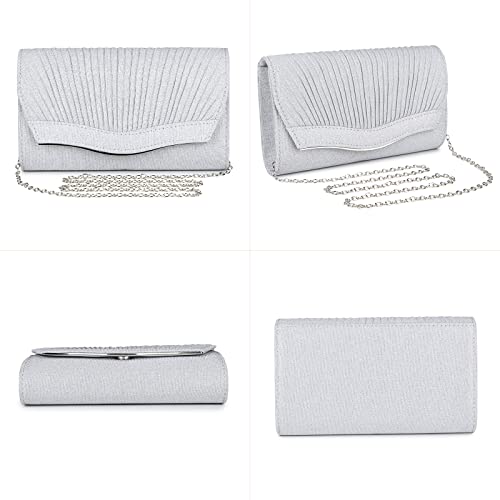 UBORSE Sparkling Evening Clutch Bag for Women's Party