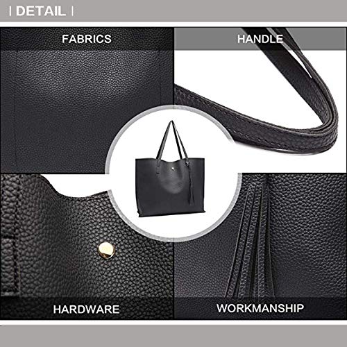 ZhengYue Damen Designer Handtasche - Schwarz