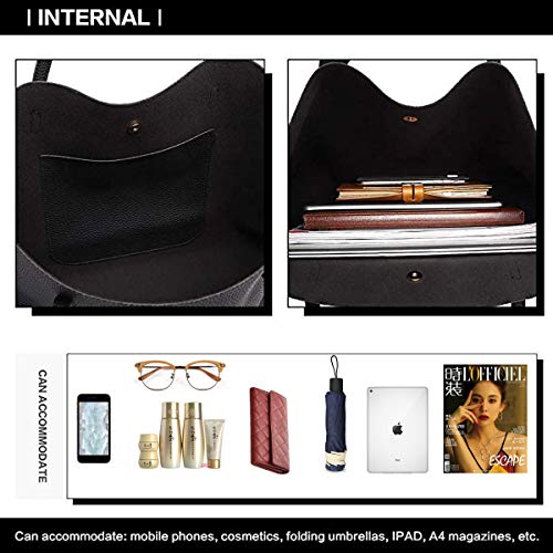 ZhengYue Damen Designer Handtasche - Schwarz