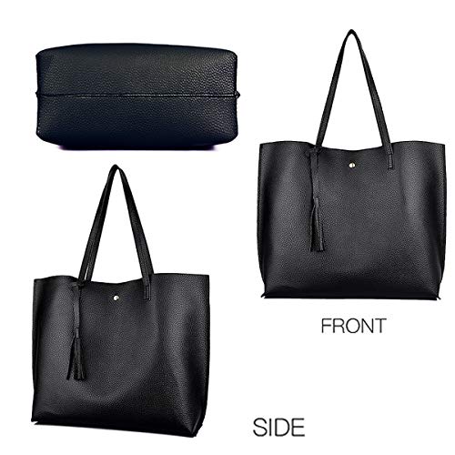 ZhengYue Damen Designer Handtasche - Schwarz