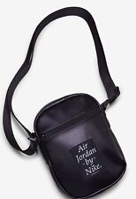 Designer Big Kids Jordan Airborne Festival Bag, Black Silver