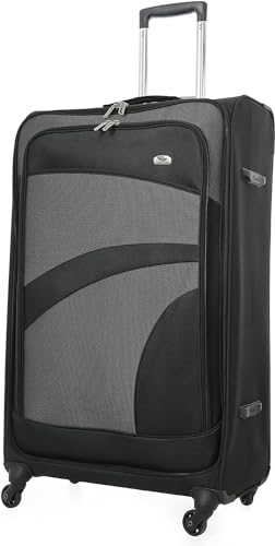 Aerolite Large Lightweight 4 Wheel Spinner Suitcase