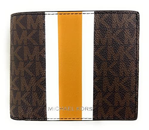 Men's Michael Kors Cooper Wallet (Brown Multi) Handbag